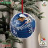 Mookie Betts Los Angeles Dodgers 2024 World Series Champions Baseball Christmas Tree Ornament