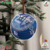 Shohei Ohtani Los Angeles Dodgers 2024 World Series Champions Baseball Christmas Tree Ornament