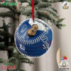 Yoshinobu Yamamoto Los Angeles Dodgers 2024 World Series Champions Baseball Christmas Tree Ornament