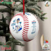 Freddie Freeman Los Angeles Dodgers Rawlings 2024 World Series Mvp Baseball Ornament