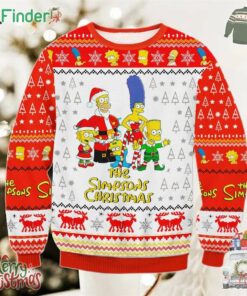 The Simpsons Christmas 2024 Ugly Sweater