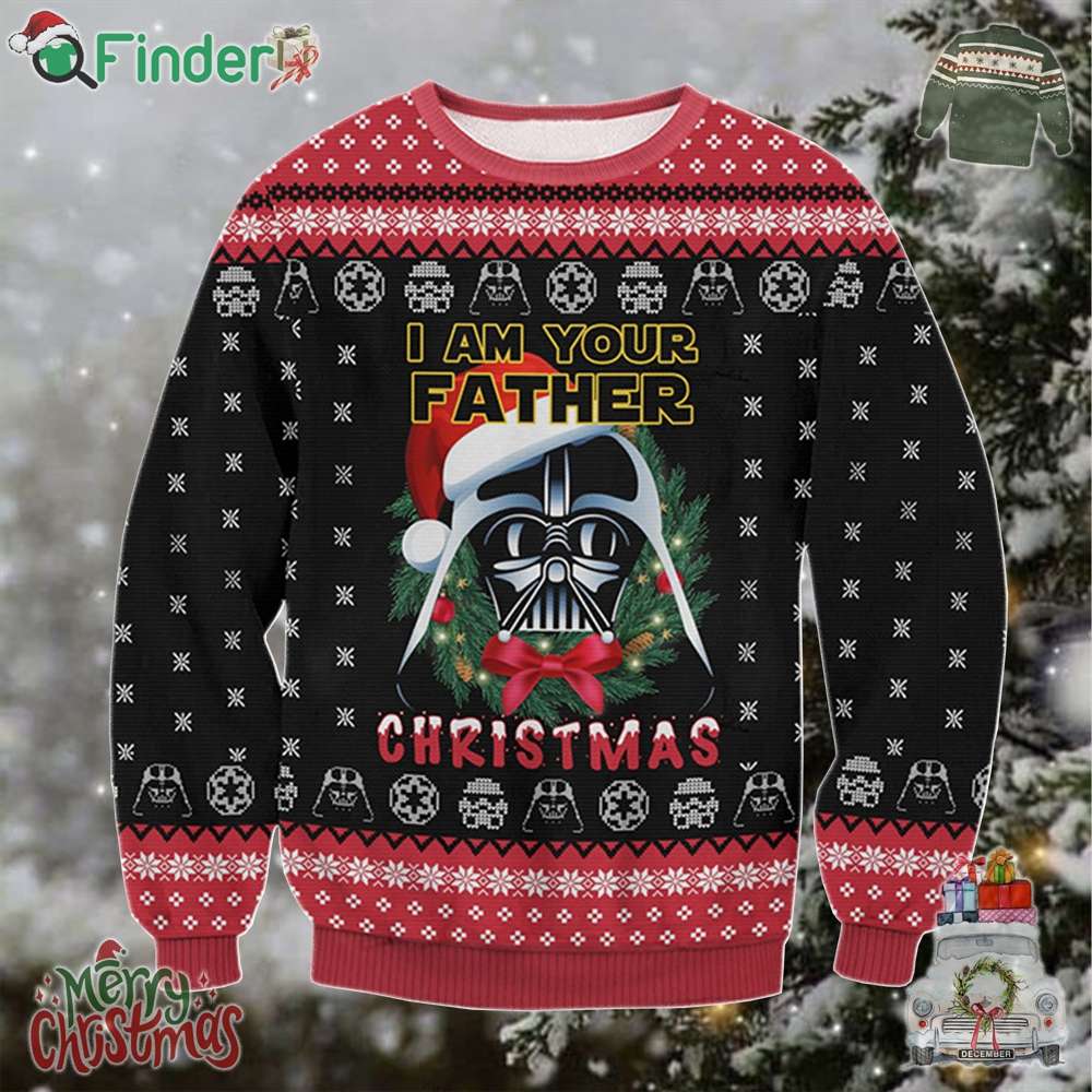 Dark Varder I'm Your Father Christmas Ugly Sweater For Men For Women Dark Varder I'm Your Father Christmas Ugly Sweater For Men For Women