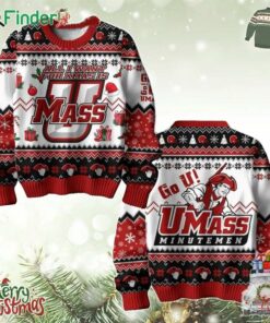 Umass Minutemen All I Want For Christmas Is Mass Ugly Sweater