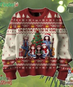 Aerosmith Sing With Me Sing For The Years 2025 Christmas Ugly Sweater