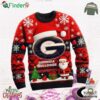 Georgia Bulldogs Christmas Time Celebration Ugly Sweater