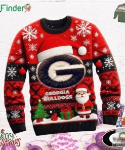 Georgia Bulldogs Christmas Time Celebration Ugly Sweater