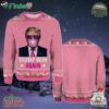 Trump Won Again 2024 Election Vote President 47th American Christmas Holiday Gift Ugly Christmas Sweater