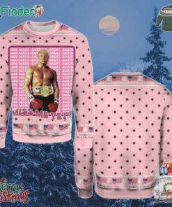 Make America Great Again Retro Funny Trump Miss Me Yet Christmas Holiday Gift Ugly Christmas Sweater