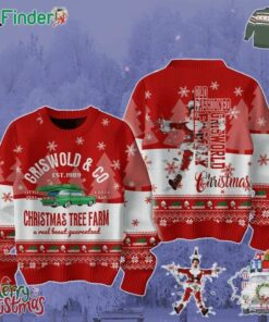 National Lampoons Christmas Vacation Old Fashioned Griswold Family Ugly Sweater