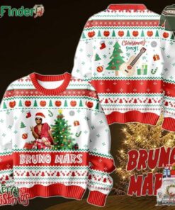 Bruno Mars 2024 Christmas Songs Ugly Sweater