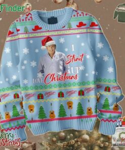 George Strait I Strait Up Love Christmas Ugly Sweater