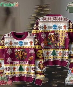 Arizona State Sun Devils They Not Like Us Christmas Ugly Sweater