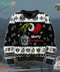 Las Vegas Raiders 2024 Football Fan Merry Christmas Ugly Sweater