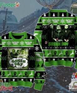 Green Day Chicago 1994 Enjoying Christmas Time Ugly Sweater