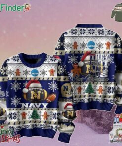 Navy Midshipmen Christmas They Not Like Us Midshipmen Ugly Sweater