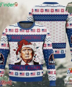 Make Christmas Great Again Trump Christmas Ugly Sweater