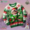 Elf Christmas Spirit Is About Believing Not Seeing Ugly Sweater