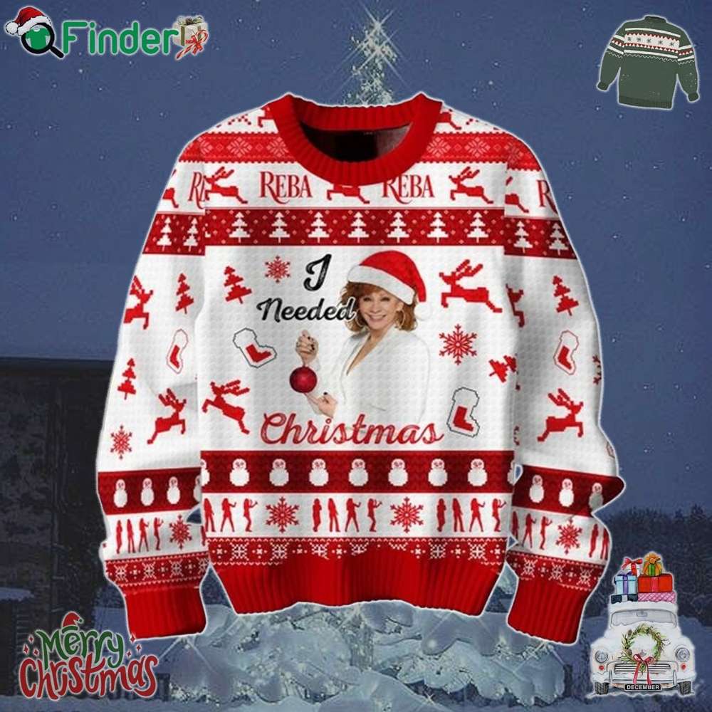 Reba Mcentire I Need Fancy Christmas Ugly Sweater Reba Mcentire I Need Fancy Christmas Ugly Sweater