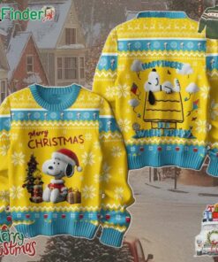 Snoopy Merry Christmas Happiness Is A Puppy Ugly Sweater