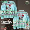 Snoopy Peanuts Merry Xmas Christmas Blue Ugly Sweater