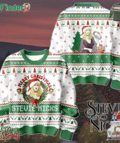 Stevie Nicks Country Gypsy Merry Christmas Ugly Sweater