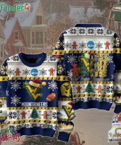 West Virginia Mountaineers Christmas They Not Like Us Mountaineers Ugly Sweater