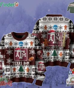 Texas A And M Aggies Football They Not Like Us Christmas Ugly Sweater