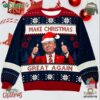 Trump Maga Make Christmas Great Again 2024 Ugly Sweater