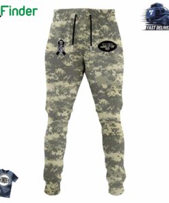 New York Jets 2024 Salute To Service Club Limited Edition Camo Hoodie V1