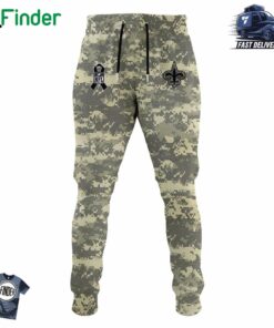 New Orleans Saints 2024 Salute To Service Club Limited Edition Camo Hoodie V2