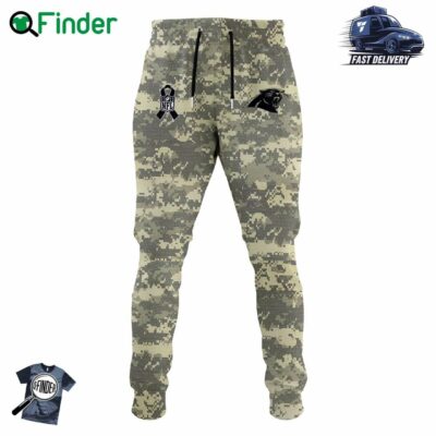 Carolina Panthers 2024 Salute To Service Club Limited Edition Camo Hoodie V1