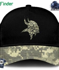 Minnesota Vikings 2024 Salute To Service Club Limited Edition Camo Hoodie V2
