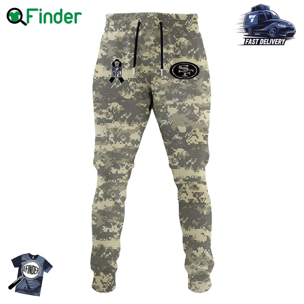 San Francisco 49ers 2024 Salute To Service Club Limited Edition Camo Hoodie V2 San Francisco 49ers 2024 Salute To Service Club Limited Edition Camo Hoodie V2