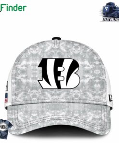 Cincinnati Bengals Hoodie Camo 2024 Salute To Service Club Limited Edition