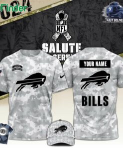 Buffalo Bills Arctic Camo 2024 Salute To Service Club Hoodie 2024 Limited Edition