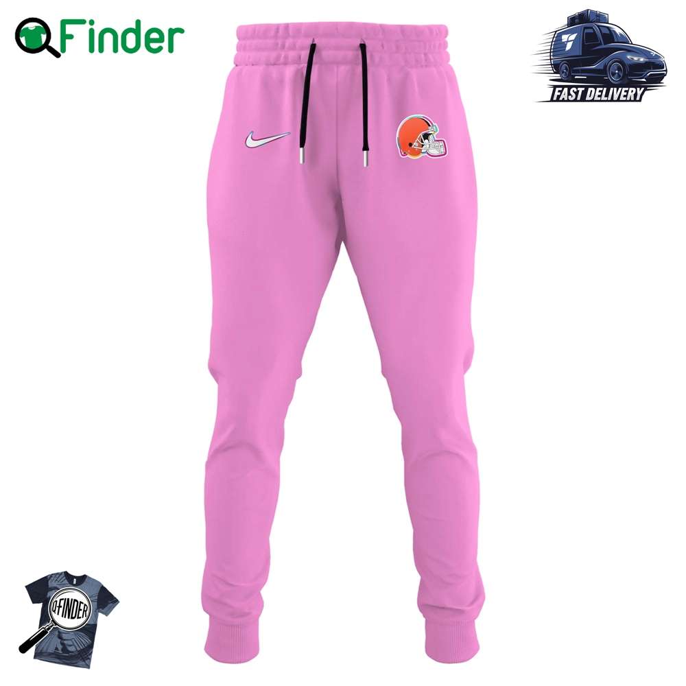 Cleveland Browns Nfl Crucial Catch Hoodie Limited Edition V1 Pink Cleveland Browns Nfl Crucial Catch Hoodie Limited Edition V1 Pink