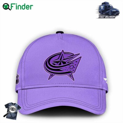 Columbus Blue Jackets Hockey Fights Cancer Unisex Hoodie