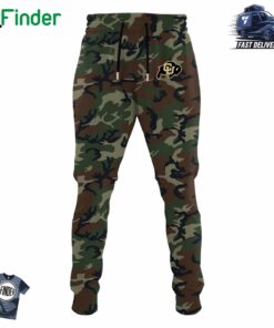 Colorado Buffaloes 2024 Military Appreciation Club Hoodie V1
