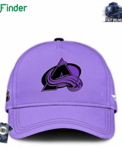 Colorado Avalanche Hockey Fights Cancer Unisex Hoodie