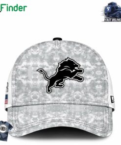 Detroit Lions Hoodie Camo 2024 Salute To Service Club Limited Edition