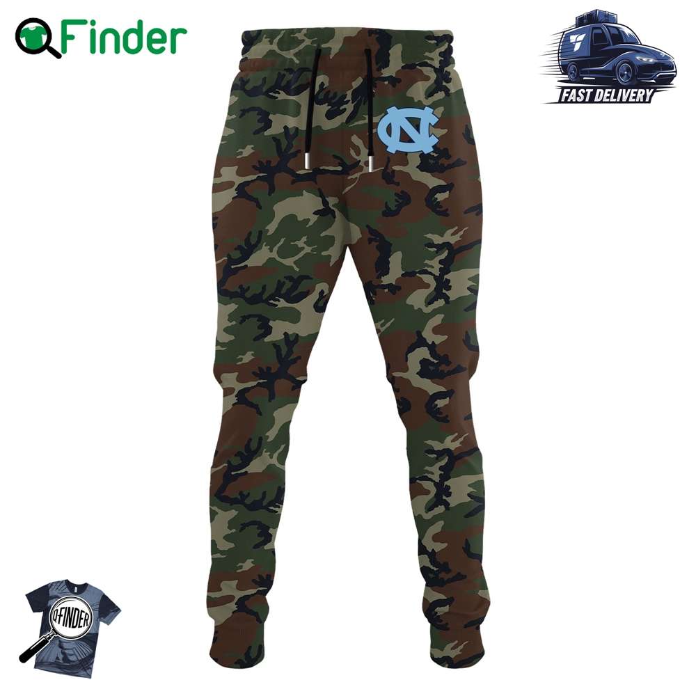 North Carolina 2024 Military Appreciation Club Pullover Hoodie Camo North Carolina 2024 Military Appreciation Club Pullover Hoodie Camo