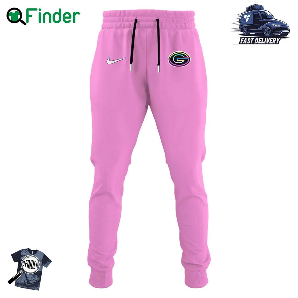 Green Bay Packers Nfl Crucial Catch Hoodie Limited Edition V1 Pink Green Bay Packers Nfl Crucial Catch Hoodie Limited Edition V1 Pink