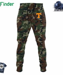 Tennessee Volunteers 2024 Military Appreciation Club Pullover Hoodie Camo