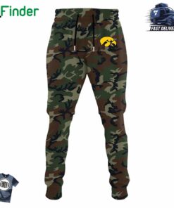 Iowa Football 2024 Military Appreciation Club Hoodie