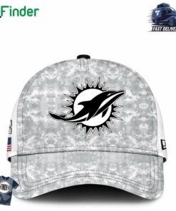 Miami Dolphins Hoodie Camo 2024 Salute To Service Club Limited Edition