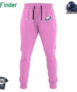 Philadelphia Eagles Nfl Crucial Catch Hoodie Limited Edition V1 Pink