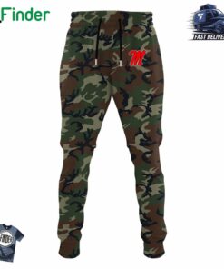 Ole Miss 2024 Military Appreciation Club Fleece Pullover Hoodie Camo