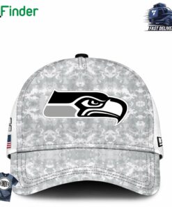 Seattle Seahawks Hoodie Camo 2024 Salute To Service Club Limited Edition