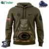 Mens Green Bay Packers Nike Camo 2024 Salute To Service Club Fleece Pullover Hoodie