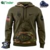 Kansas City Chiefs Nike Camo 2024 Salute To Service Club Fleece Pullover Hoodie